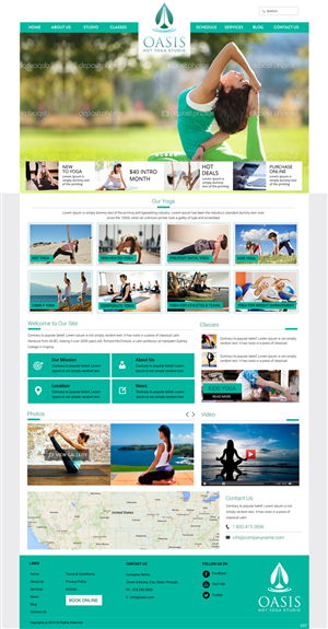 Hot Yoga Studio 