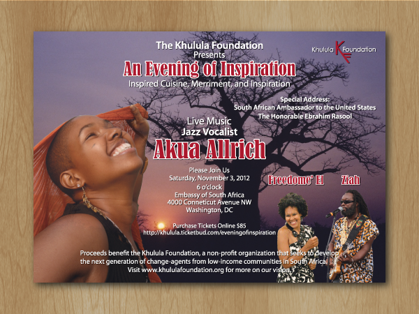 Card Design by idesign for The Khulula Foundation | Design: #1087987
