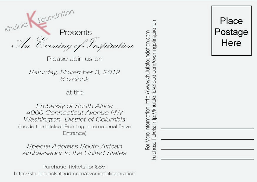Card Design by raine24 for The Khulula Foundation | Design #1083632