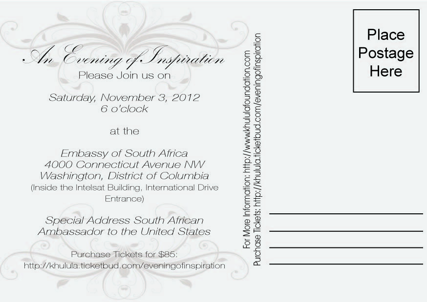 Card Design by raine24 for The Khulula Foundation | Design #1083633
