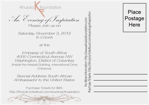 Card Design by raine24 for The Khulula Foundation | Design: #1083635