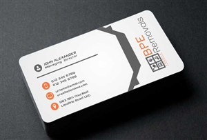 Business Card Design by AwsomeD for BPE Removals | Design: #4008548