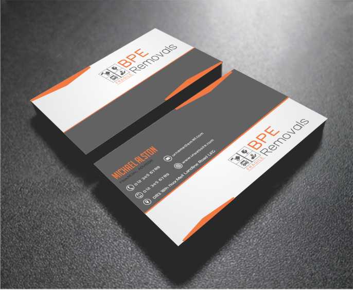 Design de Carte de Visite par AwsomeD pour BPE Removals | Design #4008558