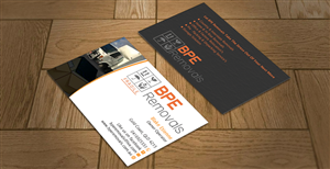 Business Card Design by shaikhdesign for BPE Removals | Design: #3986089