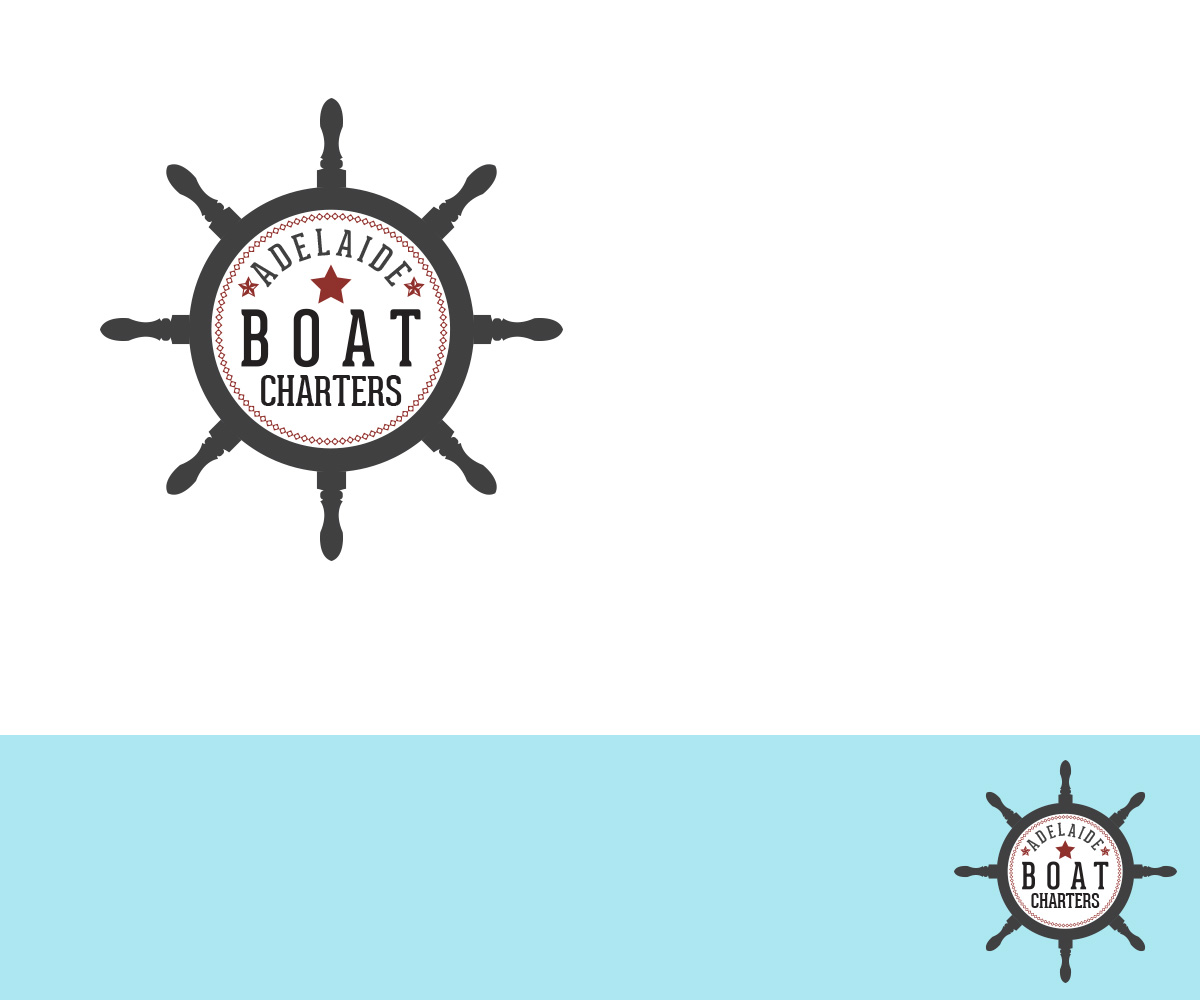 Logo Design by PaperCrane Studio for adelaide boat charters | Design #3962932