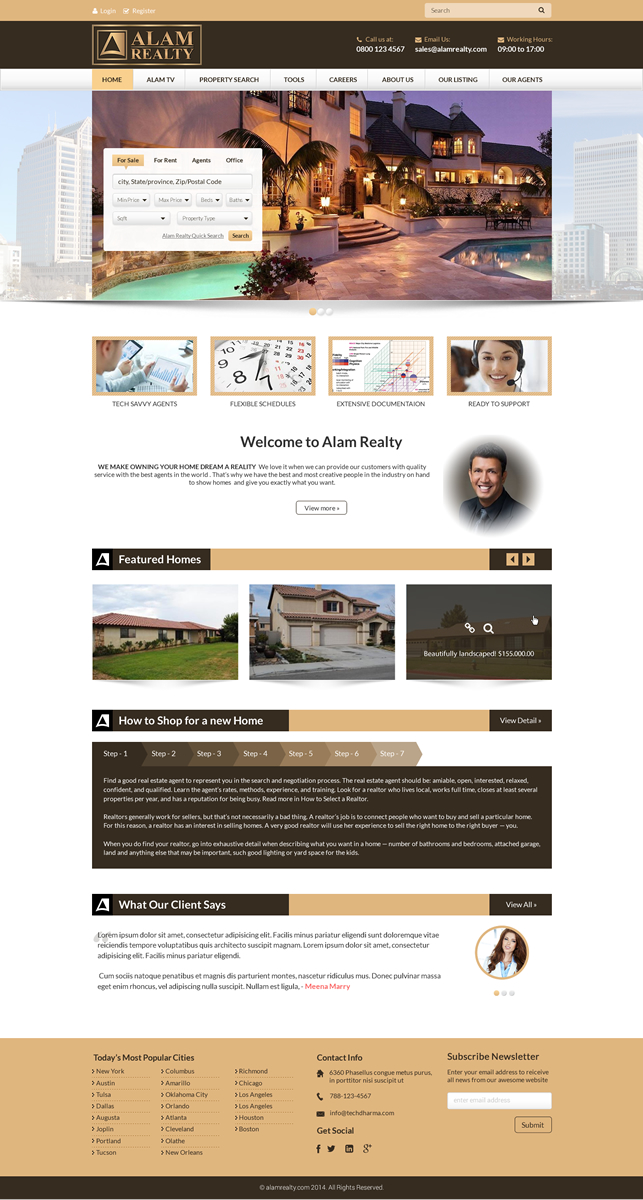 Web Design par Behriatech pour ce projet | Design : #4002059