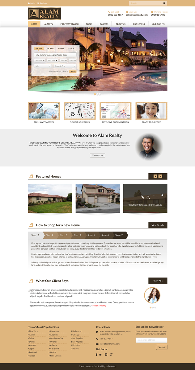 Diseño Web por Behriatech para este proyecto | Diseño #4002090