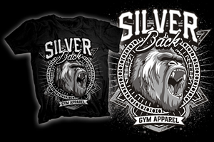 Design de T-shirt par PYN-Project pour Silverback Gym Apparel | Design : #3979877