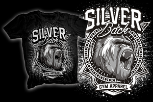 Design de T-shirt par PYN-Project pour Silverback Gym Apparel | Design : #3979886