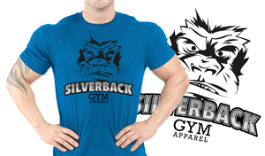 Design de T-shirt par dsgrapiko pour Silverback Gym Apparel | Design : #3984373