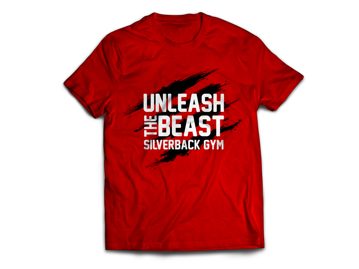 T-shirt Design by Kurtis N. for Silverback Gym Apparel | Design #3979430