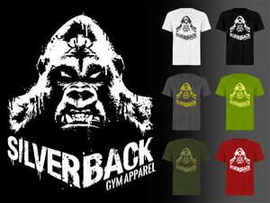 Silverback Gym Apparel Needs A T-shirt Design.