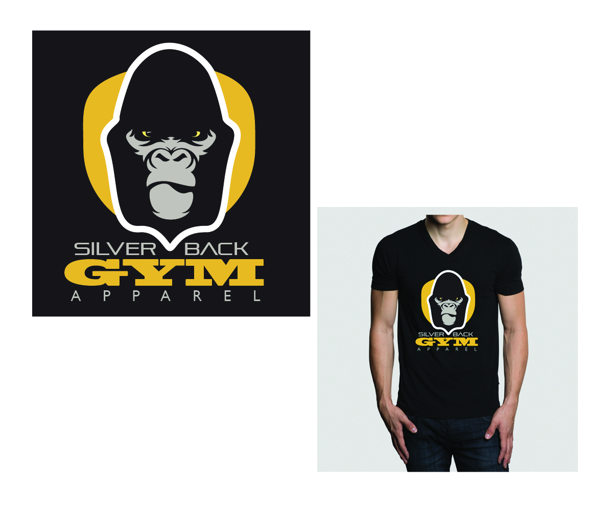 Design de T-shirt par Emma pour Silverback Gym Apparel | Design #4013065