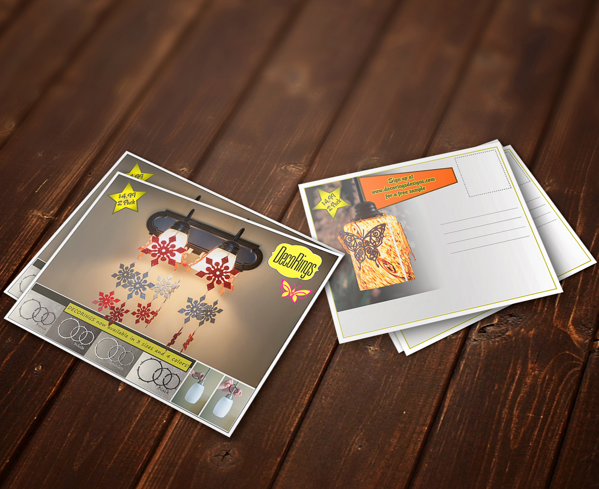Postkarten-Design von AppuK für Decorings | Design #4014442
