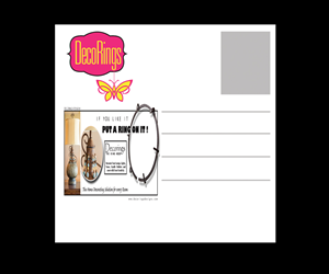 Postkarten-Design von jsmart für Decorings | Design: #4048780