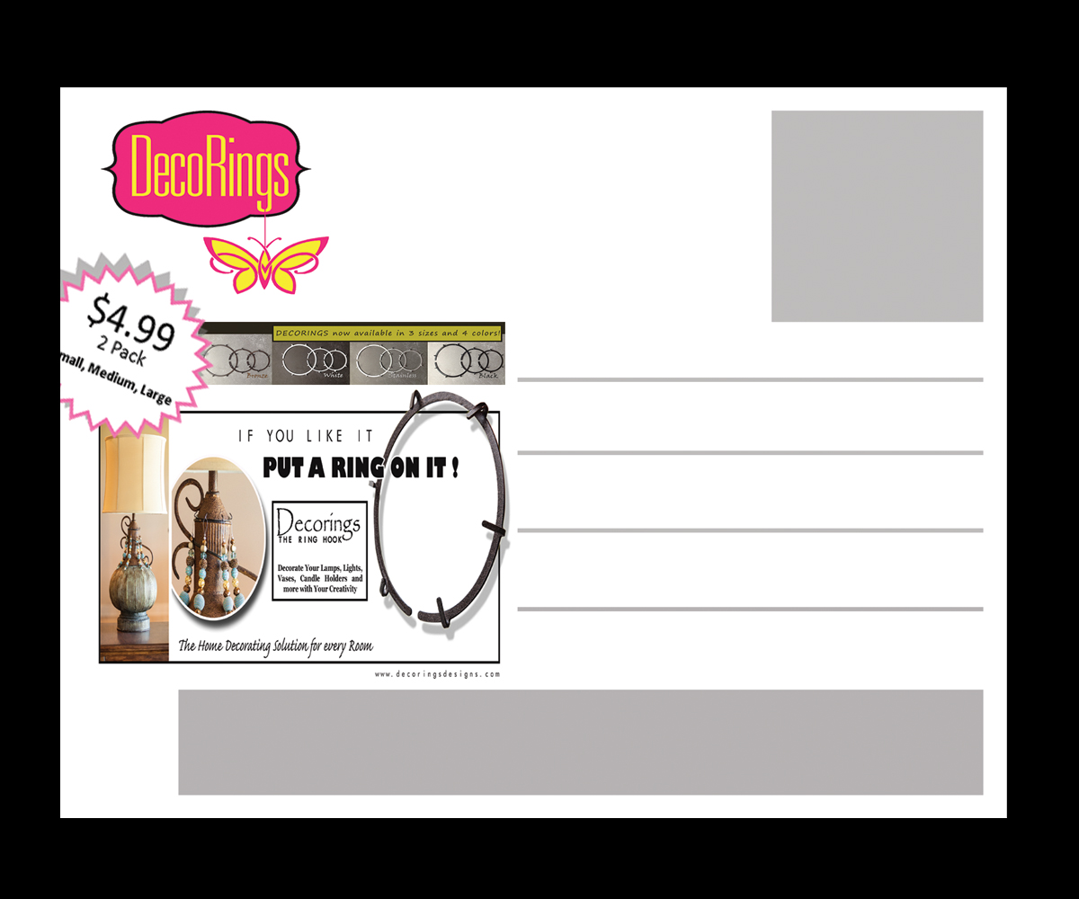 Postkarten-Design von jsmart für Decorings | Design #4048861