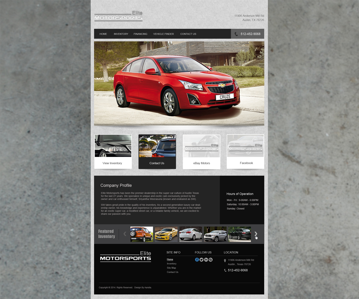 Web-Design von aarsita für AutoRevo | Design #3981170