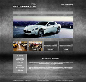 Web Design by Alex Andu for AutoRevo | Design: #4029668