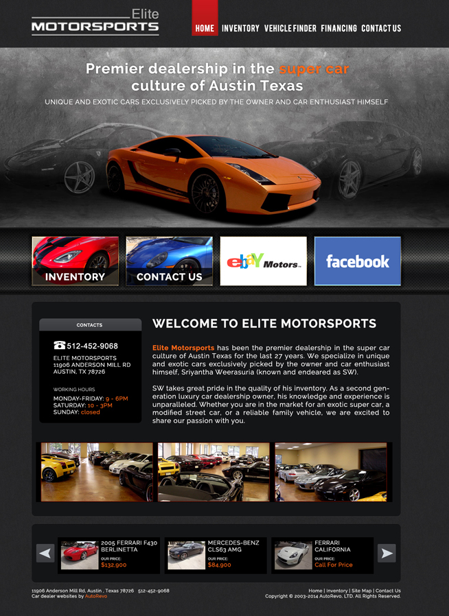 Web Design par Oskars pour AutoRevo | Design #4001422