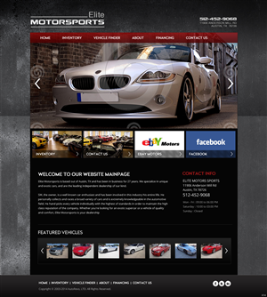 Web Design by pb for AutoRevo | Design: #3972241
