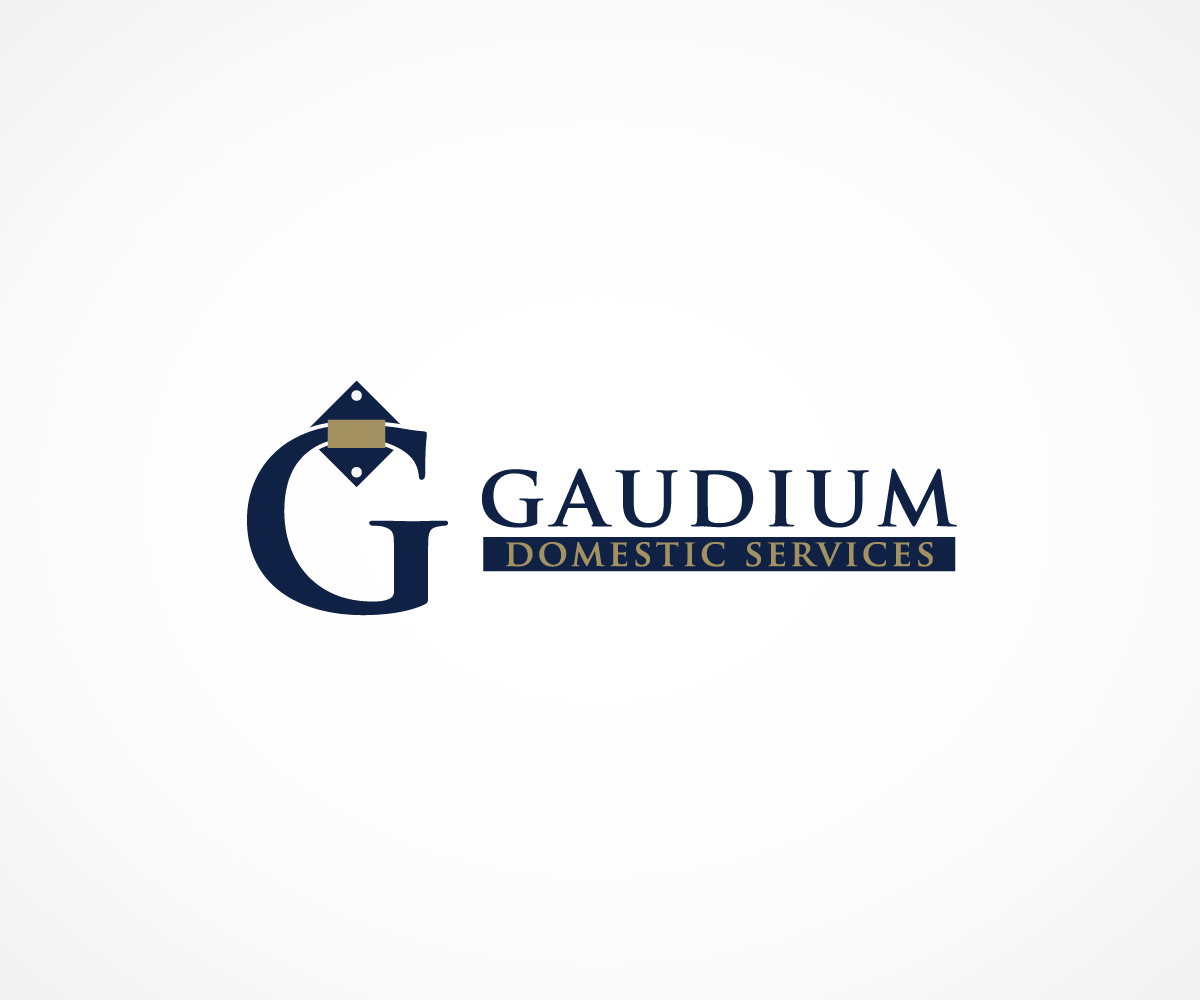 Logo Design by luckybamboo for Gaudium Domestic Services | Design #4041678