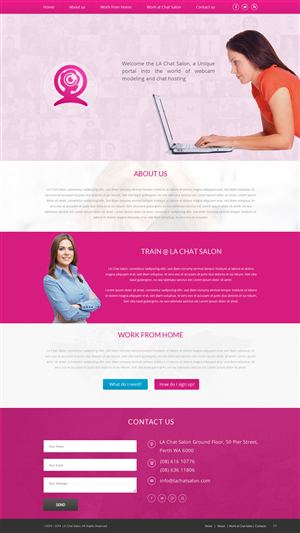 Web Design by pb for this project | Design: #3977777