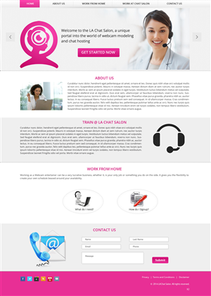 Web Design by pb for this project | Design #3977786
