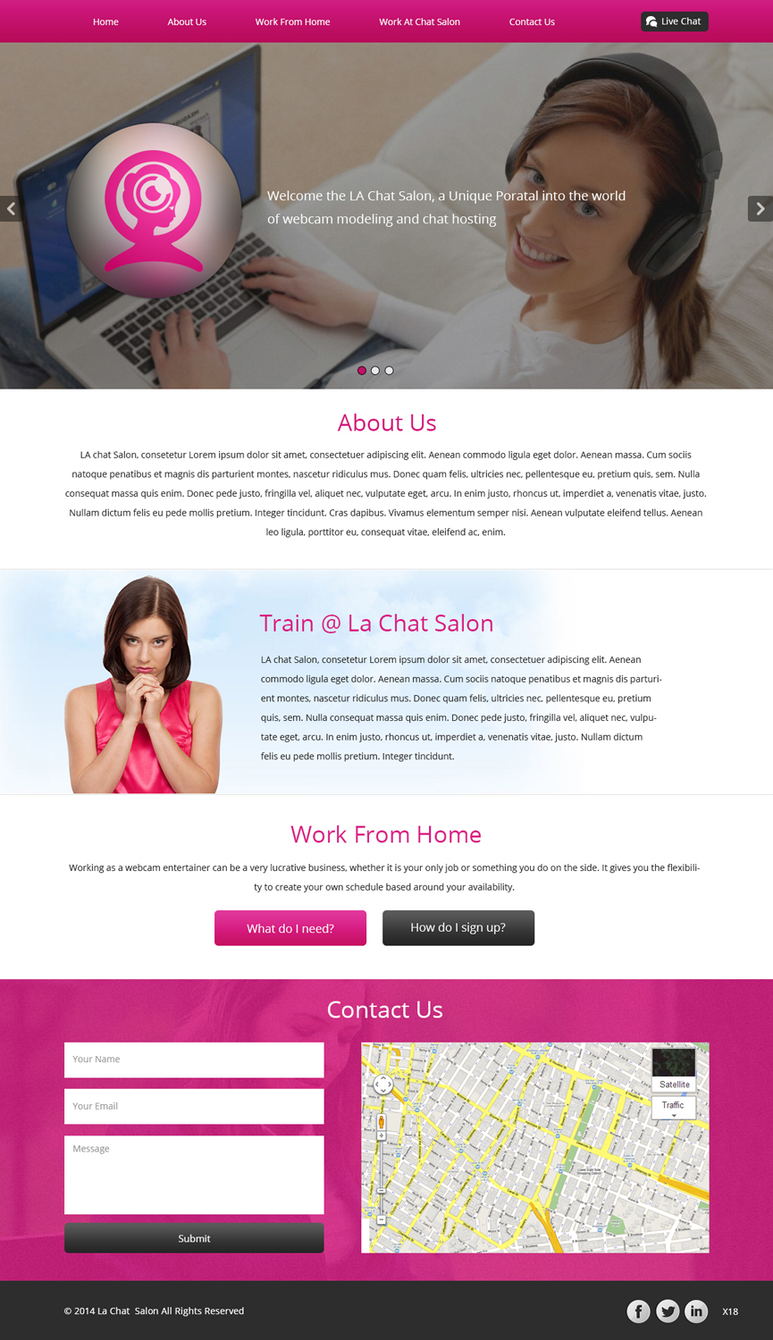 Web Design by pb for this project | Design #3977788