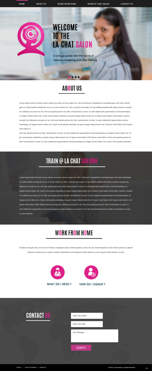 Web Design by pb for this project | Design #3977791