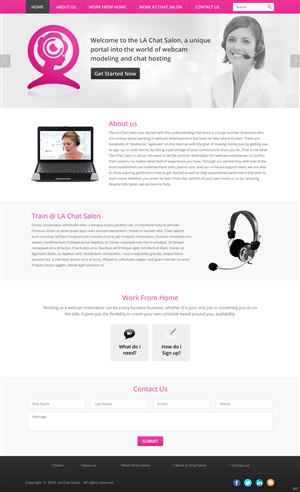 Web Design by pb for this project | Design: #3977806
