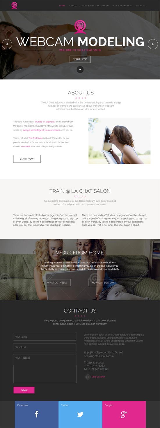 Web Design by Elegant Designs for this project | Design #3978826