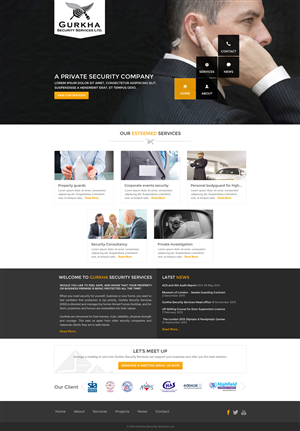 Web Design by Hashim Creetto for this project | Design: #4054059