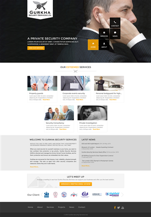 Web Design by Hashim Creetto for this project | Design: #4054064