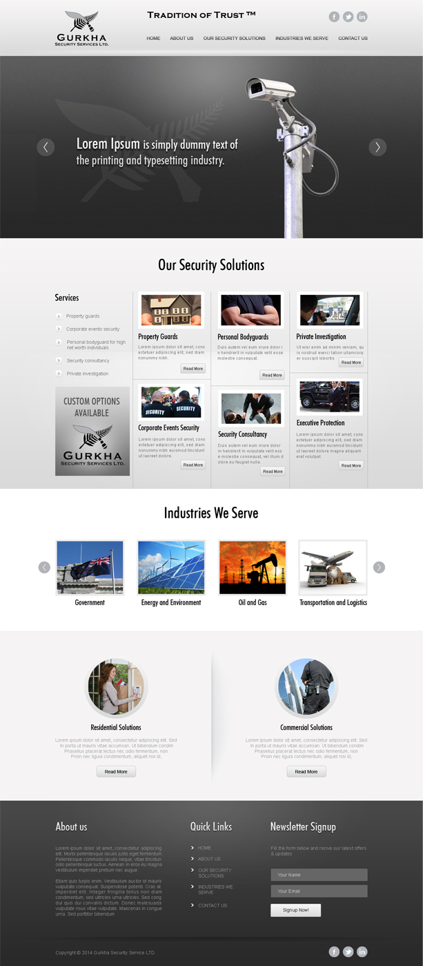 Web-Design von Desire Design Solutions für dieses Projekt | Design #4083102