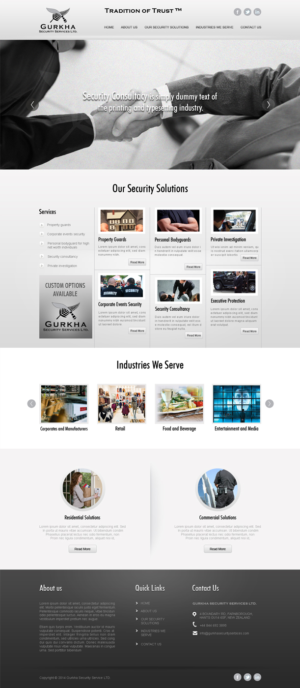 Diseño Web por Desire Design Solutions para este proyecto | Diseño #4152492