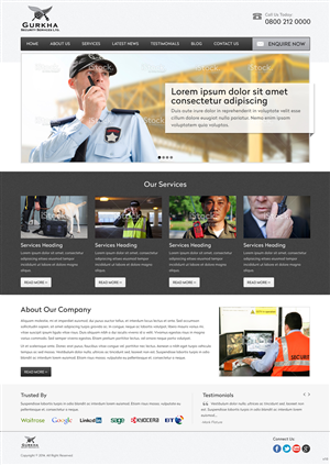Web Design by pb for this project | Design: #3977689