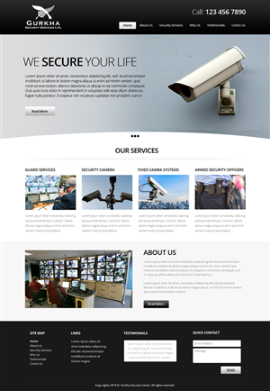 Web Design by OM for this project | Design: #3987976