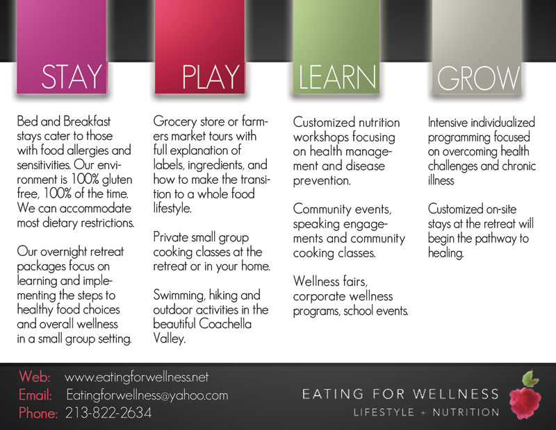 Postkarten-Design von alessandroevge für Eating for Wellness Nutrition and Fitness | Design #4071933