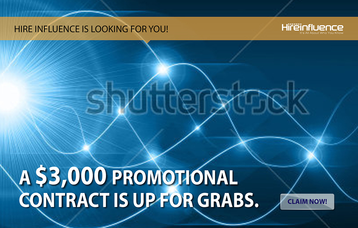 Graphic Design by Lawrence Conde for HireInfluence, Inc. | Design #1084048