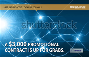 Graphic Design by Lawrence Conde for HireInfluence, Inc. | Design: #1084048