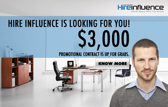 Design Graphique par Design Hunger pour HireInfluence, Inc. | Design #1079806