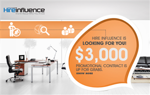Diseño Gráfico por facevalue para HireInfluence, Inc. | Diseño #1081777