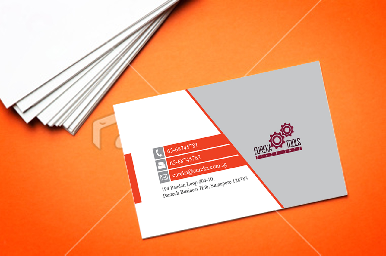 Business Card Design by Mayank Patel for Eureka Tools Pte Ltd | Design #1098185