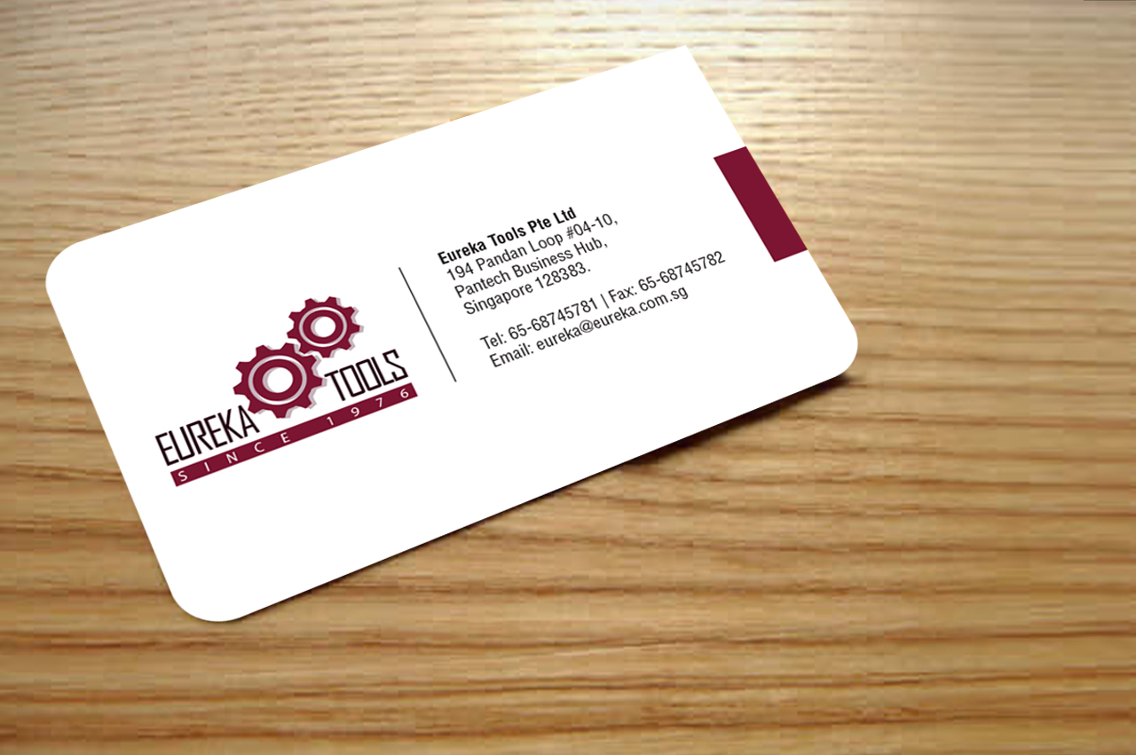 Business Card Design by Mayank Patel for Eureka Tools Pte Ltd | Design #1098191