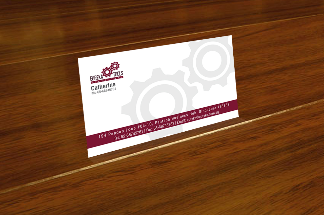 Business Card Design by Mayank Patel for Eureka Tools Pte Ltd | Design #1098198