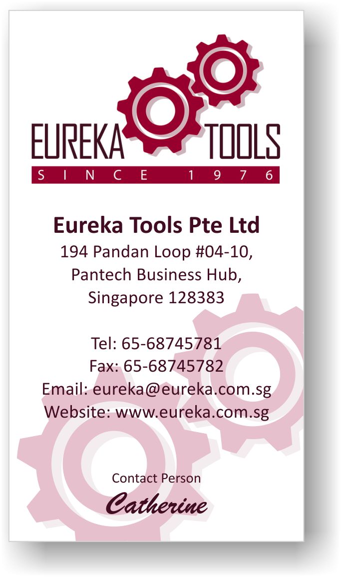 Business Card Design by ExousiaGrafx for Eureka Tools Pte Ltd | Design #1129355