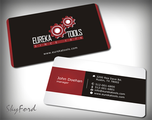 Business Card Design by SKYdesign for Eureka Tools Pte Ltd | Design: #1078155