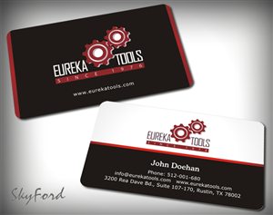 Business Card Design by SKYdesign for Eureka Tools Pte Ltd | Design: #1078159