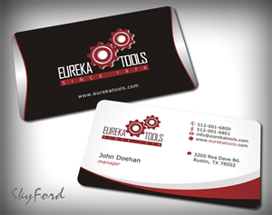 Business Card Design by SKYdesign for Eureka Tools Pte Ltd | Design: #1078160