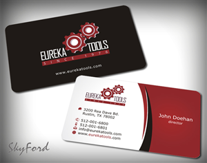 Business Card Design by SKYdesign for Eureka Tools Pte Ltd | Design: #1078167